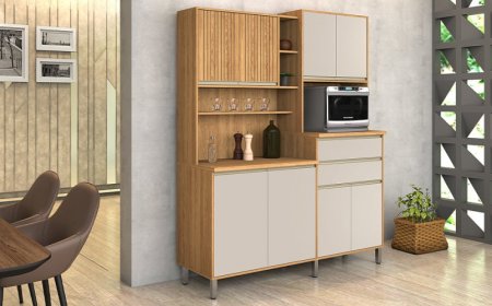 Armário de Cozinha Gabi Vitamov – Praticidade e Estilo para sua Casa | Principal Móveis