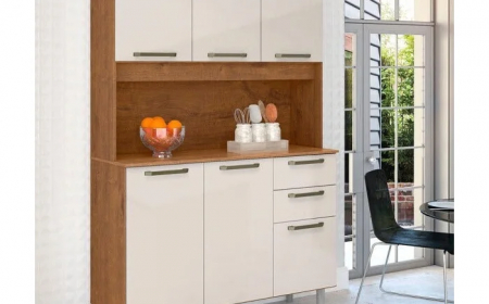 Armário de Cozinha Pop Zanzini - Design e Funcionalidade para Sua Casa | Principal Móveis
