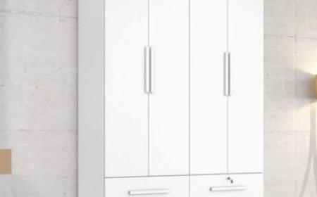 Guarda Roupa Solteiro 4 Portas 4 Gavetas Maximus Plus Zanzini