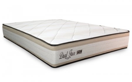 Colchão Casal Dupla Face Molas Ensacadas 138x188x27cm Gazin