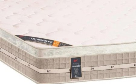 COLCHAO CASTOR PREMIUM TECNOPEDIC ONE FACE 138X30