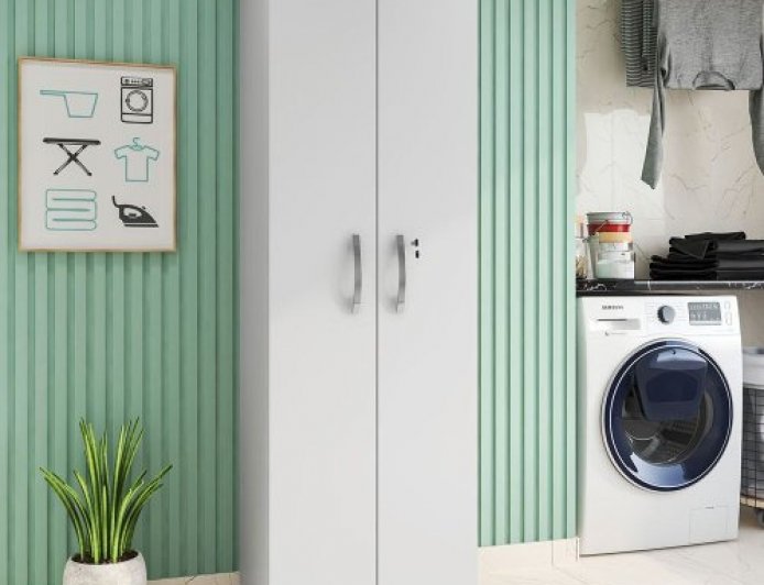 Móvel Multiuso Fiorello Londres 02 Portas com Chave (187x61x37)