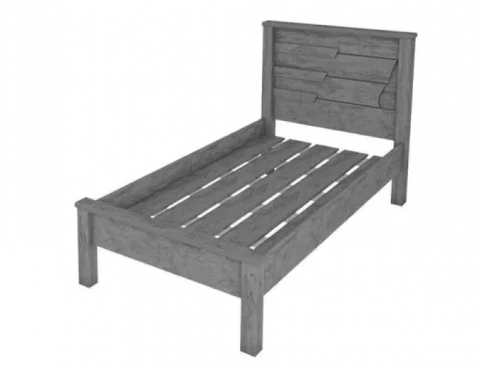 Cama Solteiro Geval Barcelona 0,88