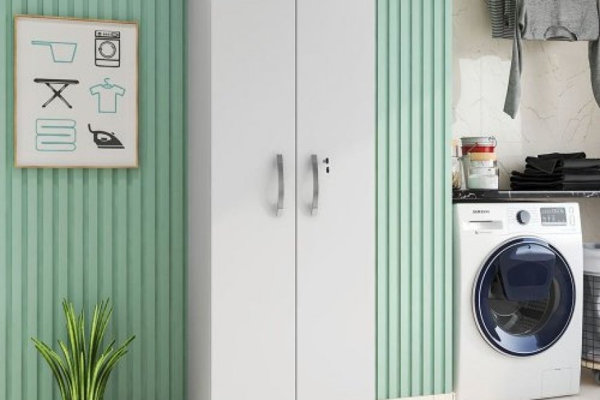 Móvel Multiuso Fiorello Londres 02 Portas com Chave (187x61x37)